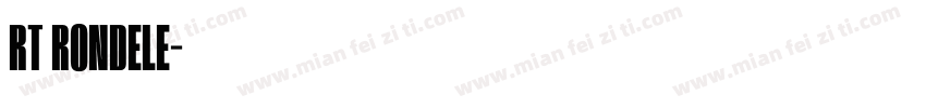 rt rondele字体转换